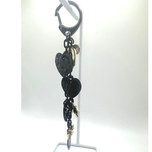 Hearts and Bows bag charm gold tone Brand new
6” jingles charm. Homemade - Picture 3 of 3